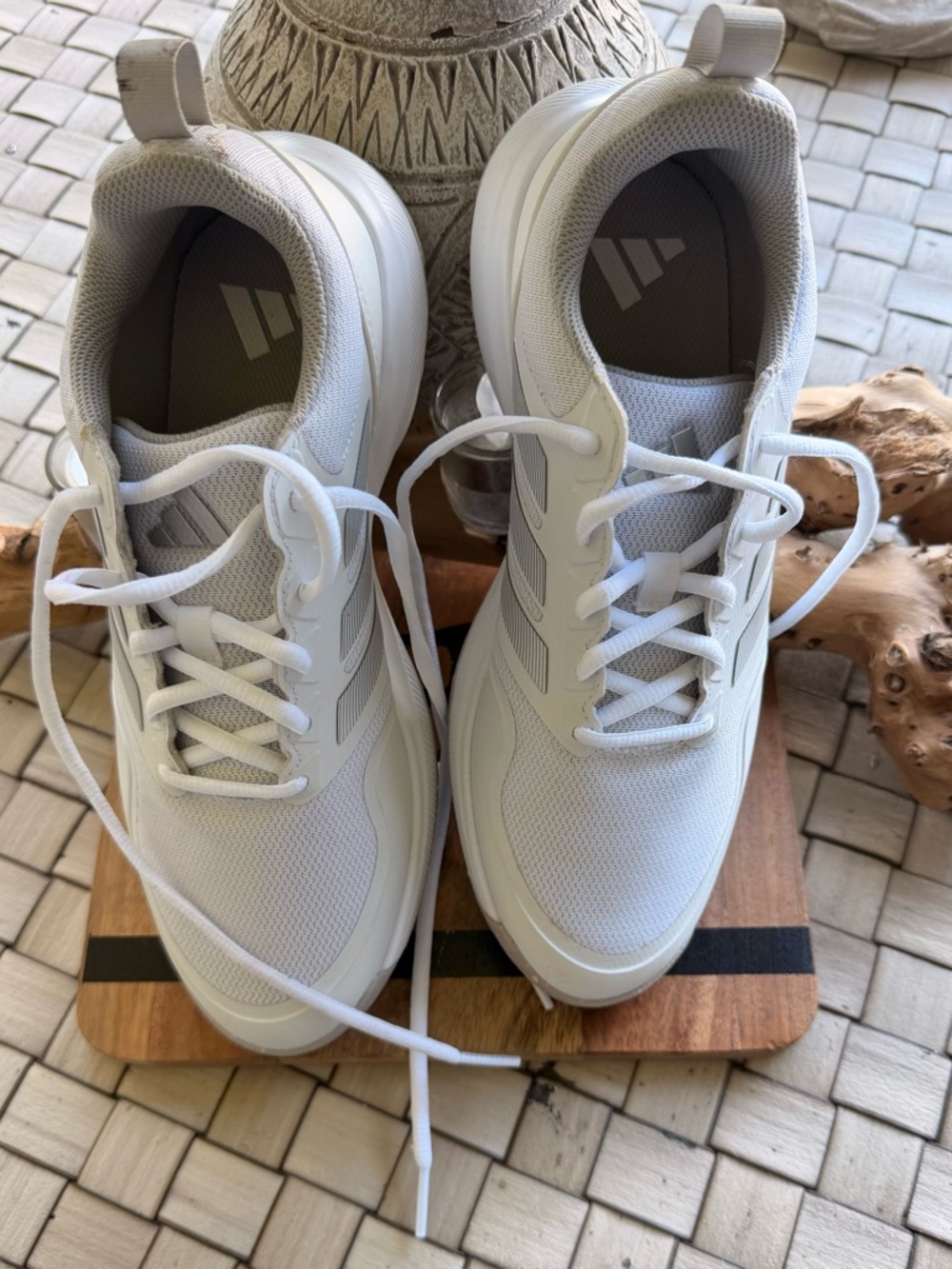 adidas White Women's Athletic Sneakers
